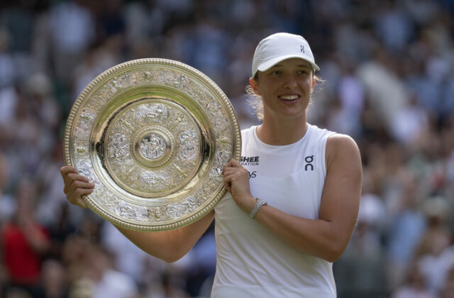 Trendy IgA Swiak Trends po emocionálnom wimbledone Win

