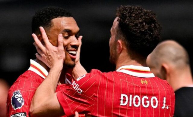Trent Alexander-Arnold chváli bývalý spoluhráč z Liverpoolu Diogo Jota


