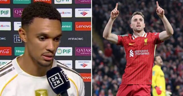Trent Alexander-Arnold prestane ticho po zmiznutí pohrebu Diogo Jota kvôli Real Madrid | Futbalový šport

