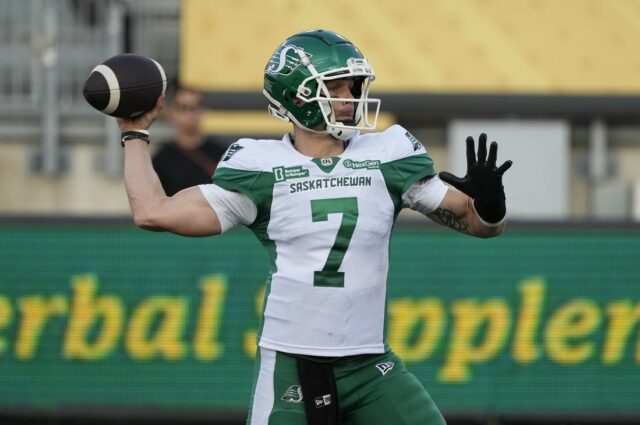 CFL: Saskatchewan Roughriders v Hamilton Tiger Cats