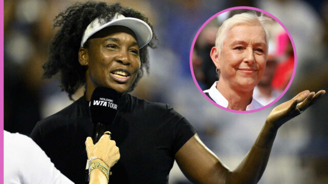 Venuša sa ukázala ako veľký priateľ Williams Great Martina Navratilova Chybie

