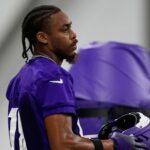 Vikings 'Justin Jefferson napätie na spodnú nohu, bude chýbať čas