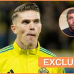 Viktor Gyokeres oslavuje cieľ športovej lisboa