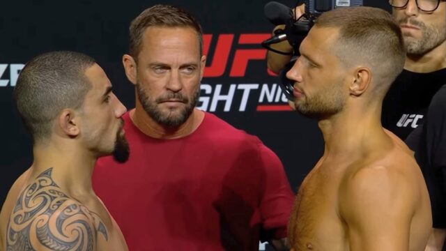 Whittaker Vs. Od Ridder Live Aktualizácie, bojové výsledky

