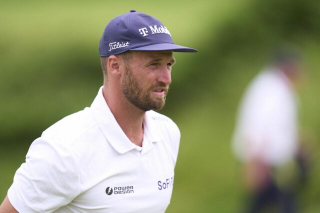 Wyndham Clark počas 3. kola Open Championship v Royal Portrush v sobotu 19. júla. (Obrázok cez Gettty)