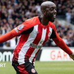 Brentford striker Yoane Wissa