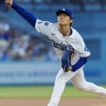 Yoshinobu Yamamoto a Dodgers plavia pozdĺž bieleho Sox