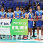 Alas Pilipinas umiestnil štvrté miesto v Sea v League pre mužov Candon, nohu Filipín. –Handsout Pho