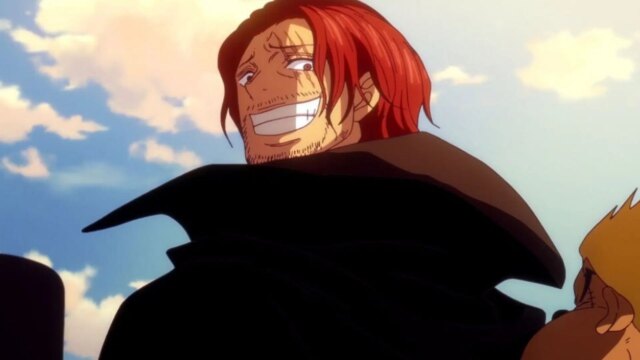 Shanks, ako je vidieť v anime (obrázok cez toei animáciu)