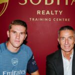 Znaky Arsenal Victor Gyoker International Swedish