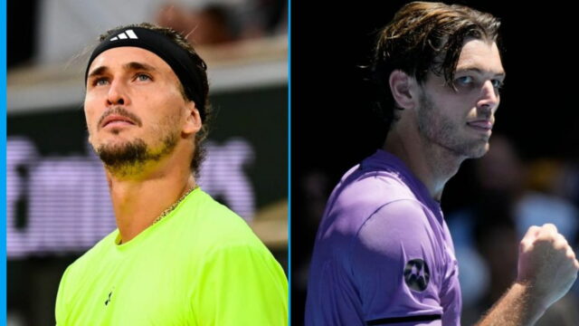 Zverev & Fritz Hard Ways dal Shelton v dolnej polovici

