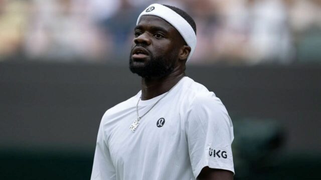 Frances Tiafoe predstavoval majstrovstvá Wimbledon 2025 | Zdroj obrázka: Getty