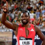 Lyles na Diamond League 2025 - Herculis EBS - Zdroj: Getty