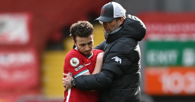„Na druhej úrovni“ - Jurgen Kloppin Diogo Joksi -Commment hovoril Ace Liverpool

