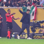 Houston, Texas - 6. júla: Mauricio Pochettino Manager / Maincoach Strana v zápase Golden Cup medzi Spojenými štátmi a Mexikom na štadióne NRG 6. júla 2025 v Houstone v Texase. (Foto: Robbie Jay Barratt - AMA / Getty Images)