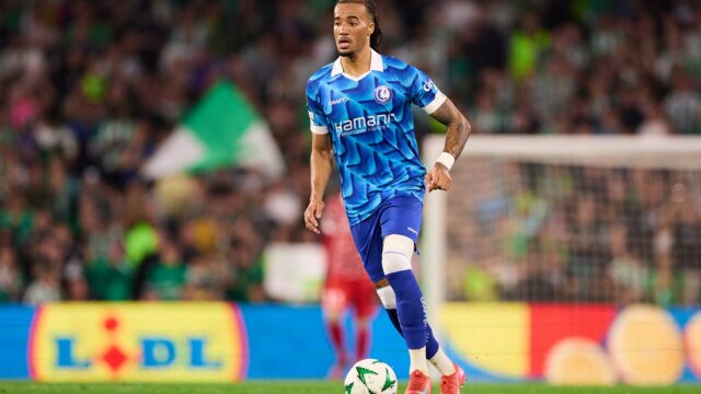 Archie Brown hral 46 zápasov vo všetkých súťažiach pre Gent v kampani 2024/25