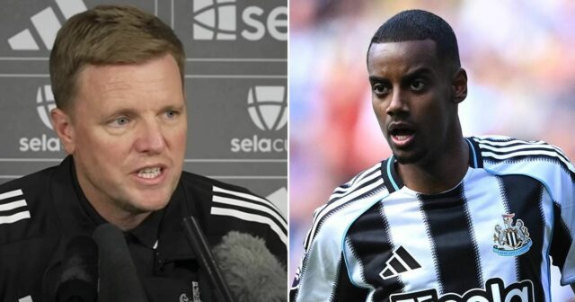 Newcastle 3 problémy s povolením Alexandra Isakovi dokončiť prenos Liverpoolu 

