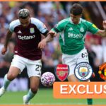 Morgan Rogers v akcii pre Aston Villa vs PSG