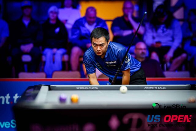 Johann Chua US Open Majstrovstvá pool 2025