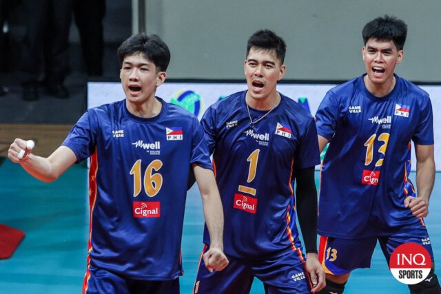 Alas Pilipinas Men's in the Sea Vleague.