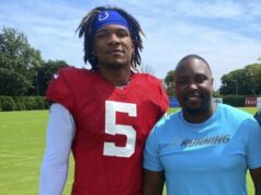 Agent Anthonyho Richardsona vybuchne Indianapolis Colts za pomenovanie Daniela Jonesa ako začínajúceho quarterbacka Agent Anthonyho Richardsona Deiric Jackson vystrelil Coltsovi nad ich rozhodnutím QB