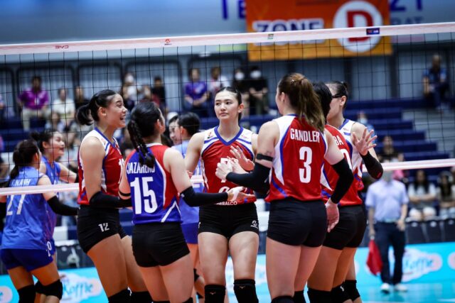 Alas Pilipinas vs Vietnam Sea V.League Prvá časť