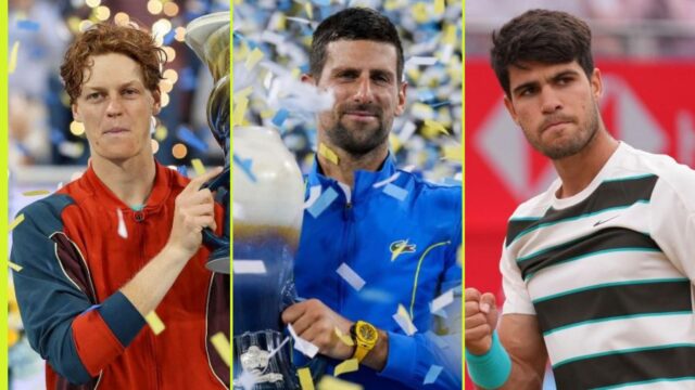 Alcaraz, Sinner, Djokovic nastavilo návrat všetkých

