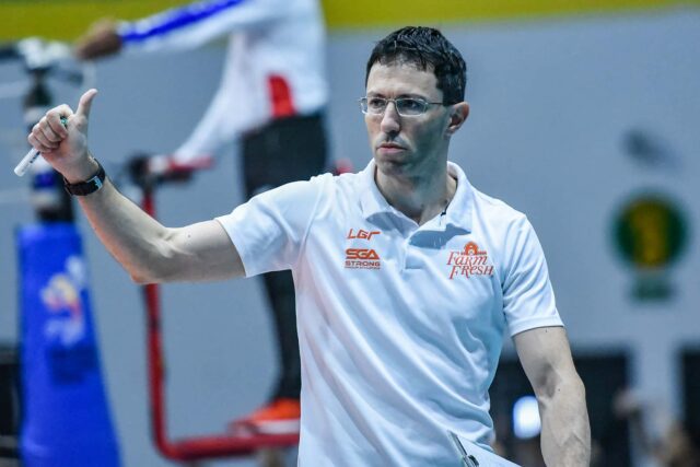 PVL Farm Fox Foxies Coach Alessandro Lodi