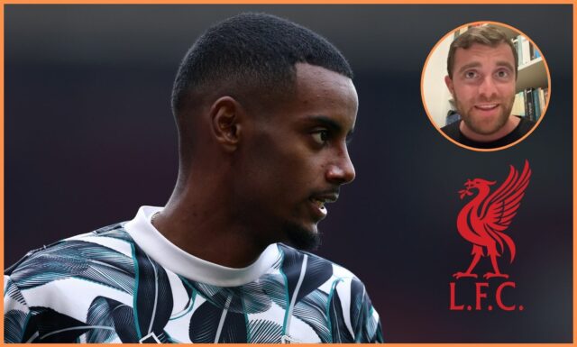 Alexander Isak v akcii pre Newcastle United