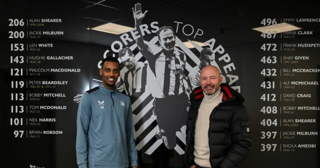 Alexander Isak oblige Alan Shearer dans le transfert de demi-tour après que Liverpool l'a aveuglé
