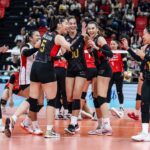 Alleiah Malaluan a vysokorýchlostné hittery PLDT počas invitačnej hry PVL proti Crossovers Chery Tiggo.