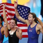 Americké ženy založili svetový rekord 4x100 relál v plávaní svetových rekordov v plávaní