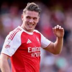 Arsenal prvá polovica hráča vs Atletic Club ako Viktor Gyokers skóre a Saka Lively