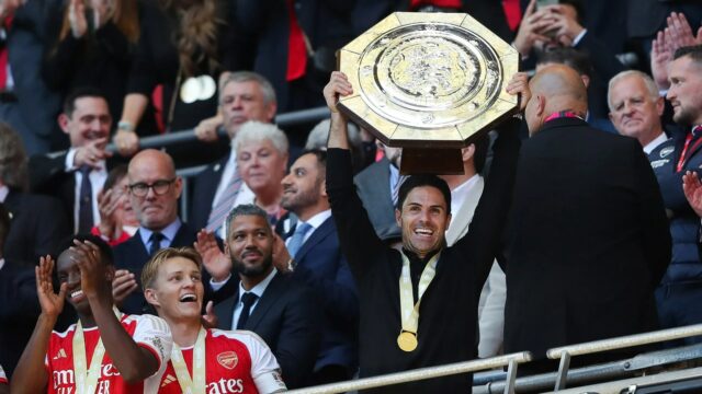 Arteta má pre svoje meno dva zisky pre obrazovku v komunite ako manažér Arsenalu