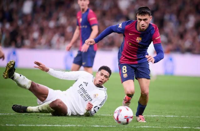 Barcelona -Star Pedri Heps chváli na reálnom Madride „Rival“ Jude Bellingham

