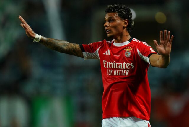 Benfica zahŕňala Xi v Ogc Nice: Richard Rios, ktorý začína

