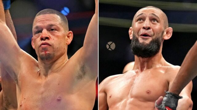 Boj Nate Diaz s Khamzatom Chimaevom, dieťaťom “



