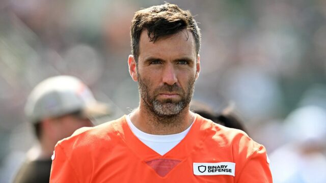 Browns Vyberte Joe Flacco ako štartér 1. týždňa



