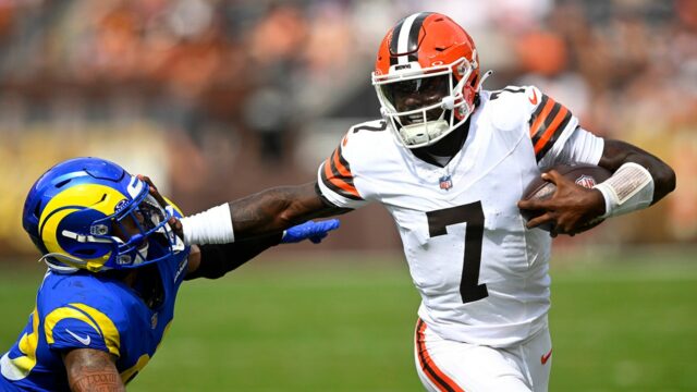 Browns znížil Tyler Huntley uprostred dramatizácie quarterback 

