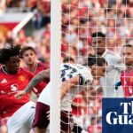 Calafiori skóre po tom, čo brankár urobí chybu, keď Arsenal vyhral proti Manchester United