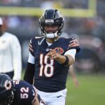 Chicago Bears quarterback Caleb Williams zapôsobil na fanúšikov NFL proti Bills v nedeľu večer