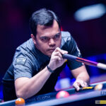 Carlo Biaado vyhral dva zápasy, aby založil svoju ponuku, aby vyhral ďalší titul na majstrovstvách US Open Pool v Atlantic City v New Jersey.