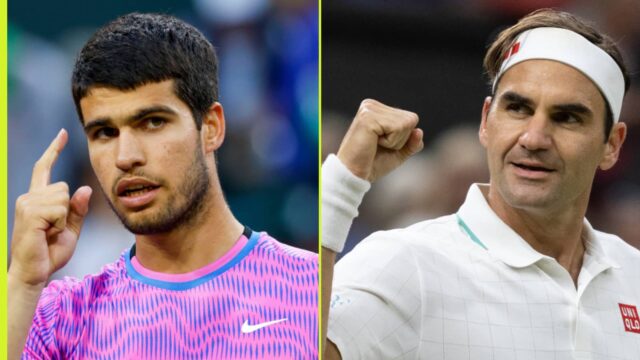 Carlos Alcaraz 5 mužov, Roger Federer, ktorý získal to najlepšie na úrovni 1000 ATP Masters

