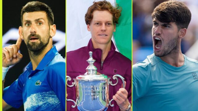 Carlos Alcaraz vs Novak Djokovic, Jannik Sinner chráni svoju korunu 

