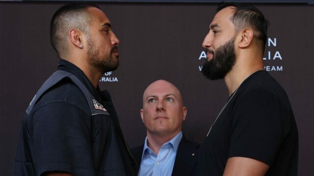 Carlos Ulberg, tváre Dominick Reyes

