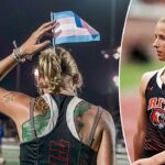 Caroline Hill First RIT -TEAMMATE, aby sa vyjadril na Transatleet Sadie Schreiner