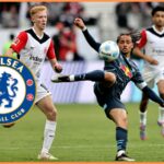 Christopher Nkunku oslavuje skóre pre Chelsea na Majstrovstvách sveta v klube