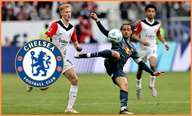 Christopher Nkunku oslavuje skóre pre Chelsea na Majstrovstvách sveta v klube