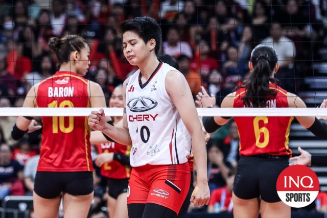 Ara Galang Chery Tiggo Pvl vo finále Tour