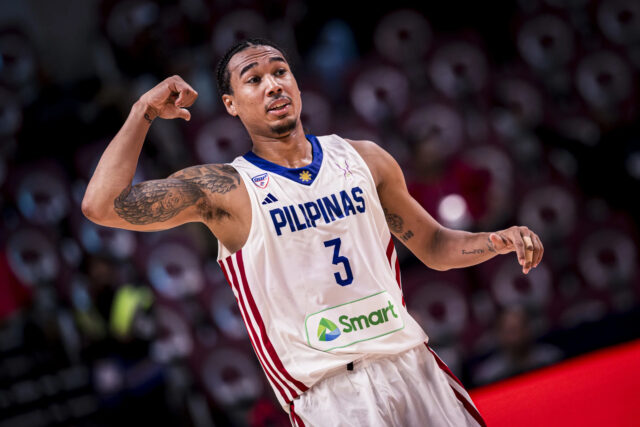 Chris Newsome Gilas vs Nový Zéland 2025 Fiba Asia Cup